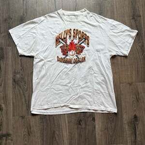 Vintage 1998 DeMarini Baseball Shirt Kelly's Sports Graphic XL